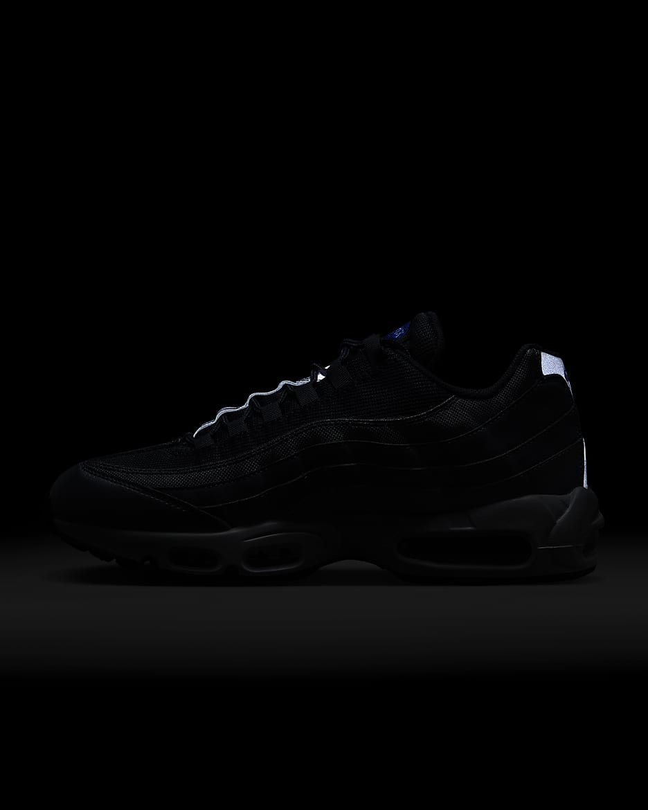 Black nike air max 95 essential best sale